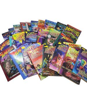 22 Book Lot Michigan Chillers American Chillers Ghost Johnathan Rand Paperback